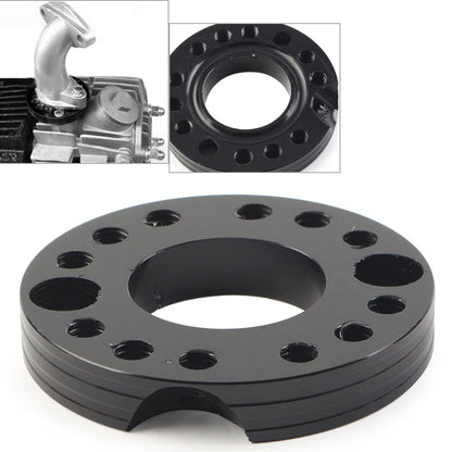 CNC Adjuster Carburetor Inlet Manifold Spinner Plate 28MM for Pit Dirt Bike Quad