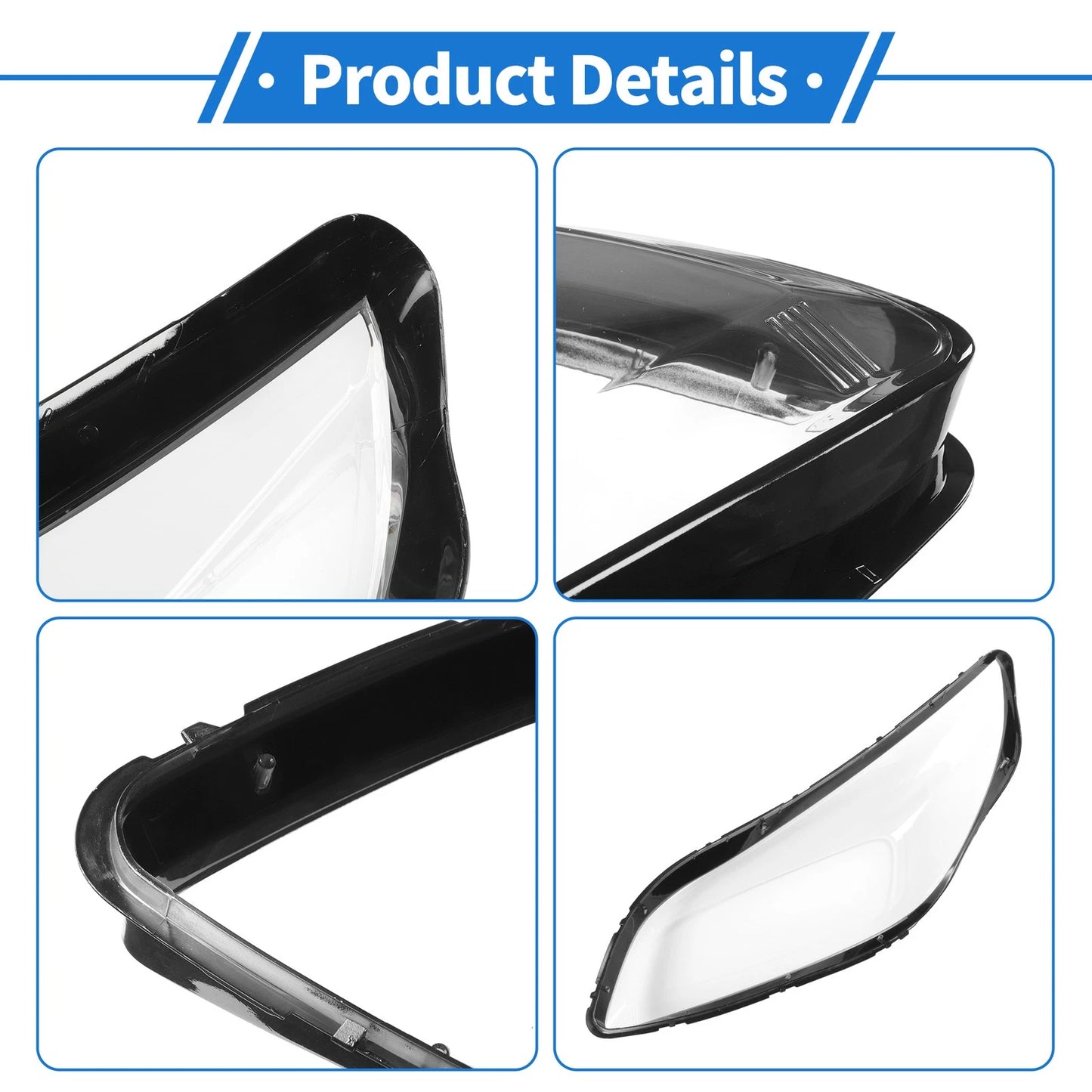 1 Pc Front Right Headlight Lens Cover for Chevrolet Malibu (2013 - 2015)