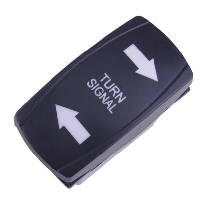 Green LED Turn Signal Rocker Switch for Boat SUV ATV UTV Motorcycle