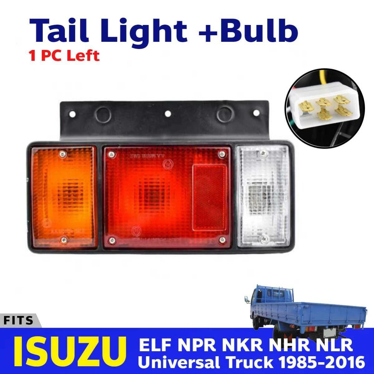 Left Tail Lights Assembly Rear Lamp Fits Isuzu NPR N-Series Heavy Duty Truck Ute
