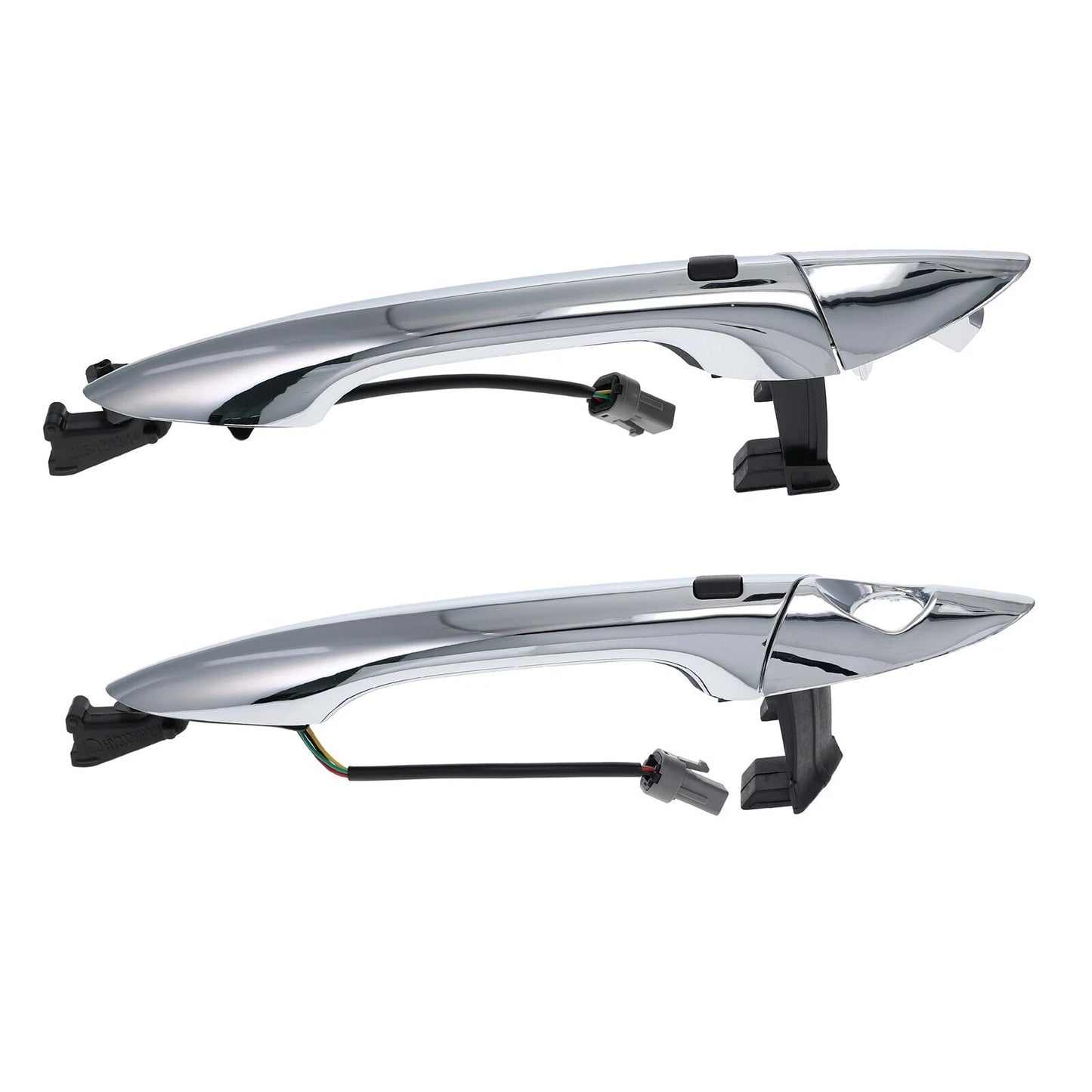 Set 2 LH+RH Door Handle Outer Chrome W/Sensor for Hyundai Elantra (2011–2016)