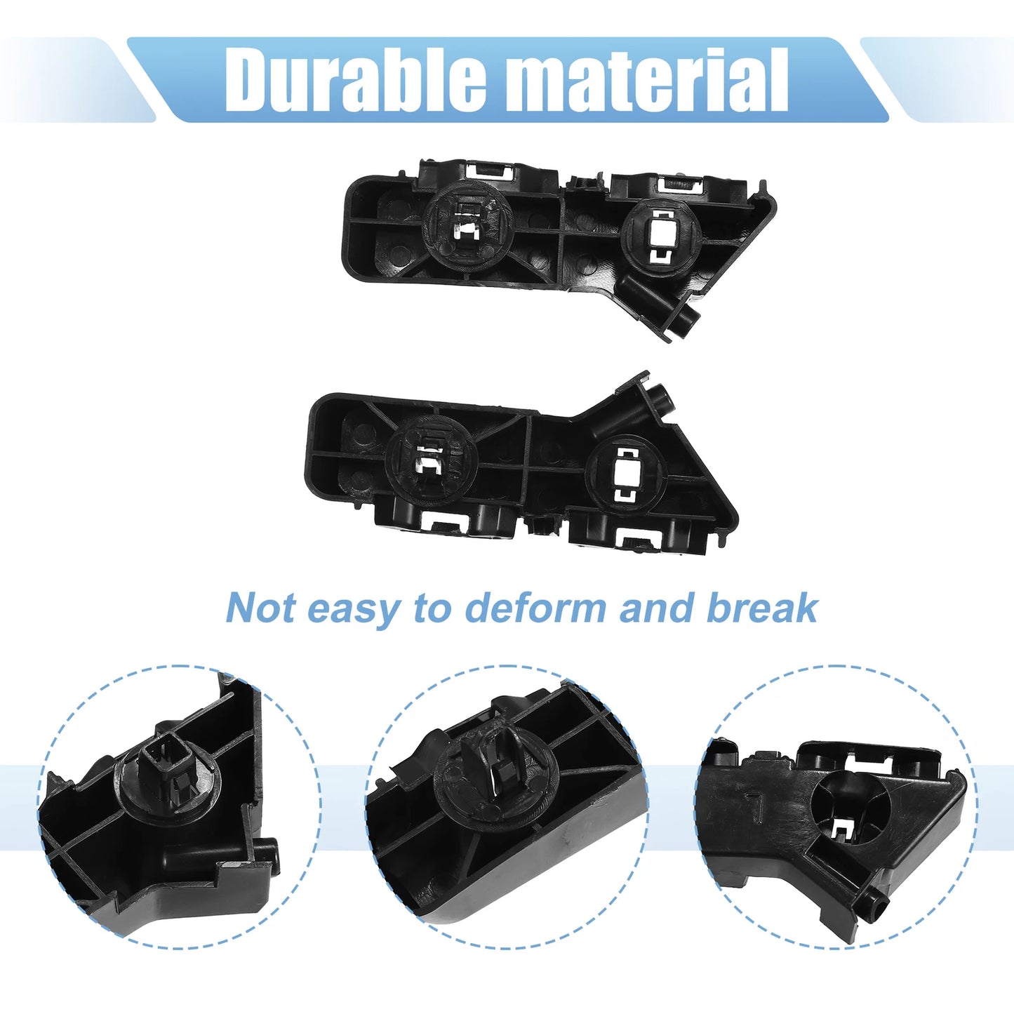 1x Left & Right Front Bumper Bracket for Dodge Charger (2011 - 2014)