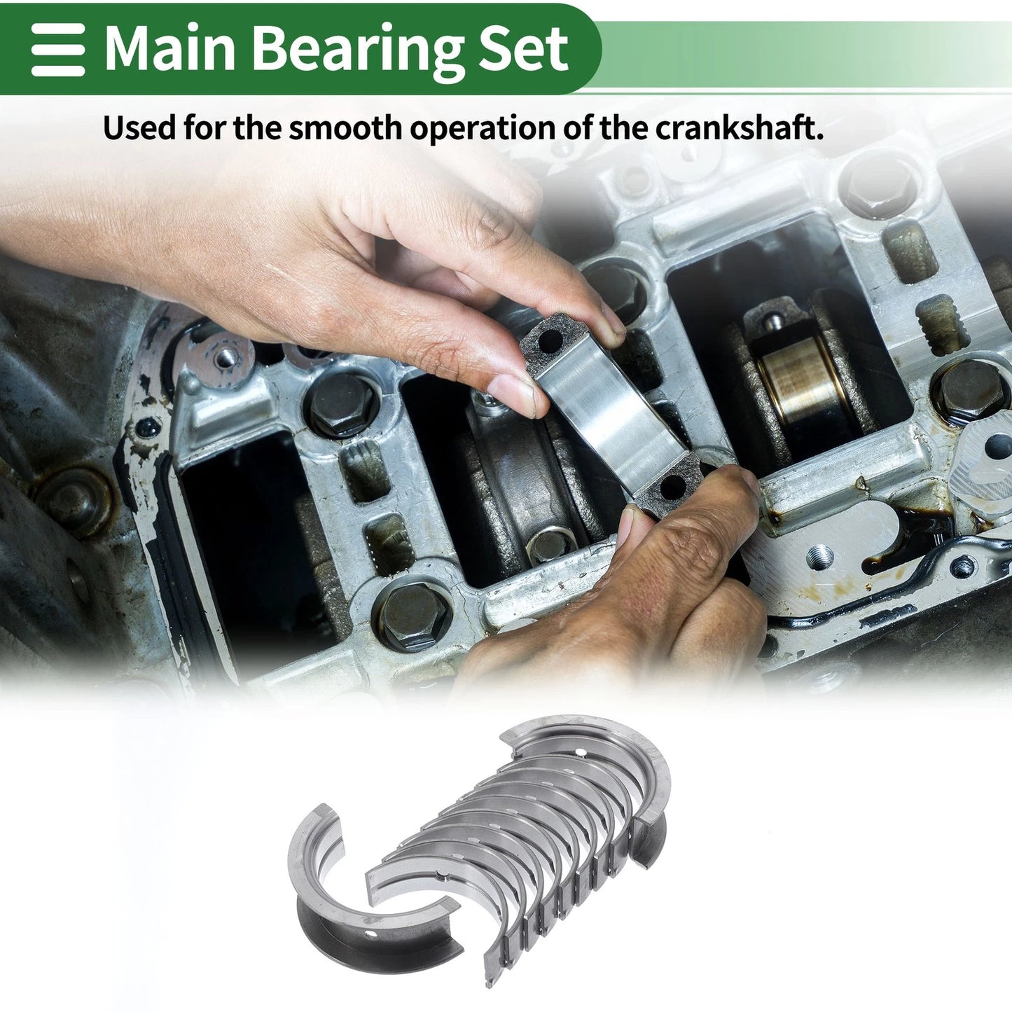 Main Bearing Set for Chevrolet Cruze (2011-2016)