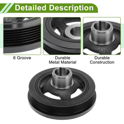 Engine Harmonic Balancer Crankshaft Pulley for Dodge Durango
