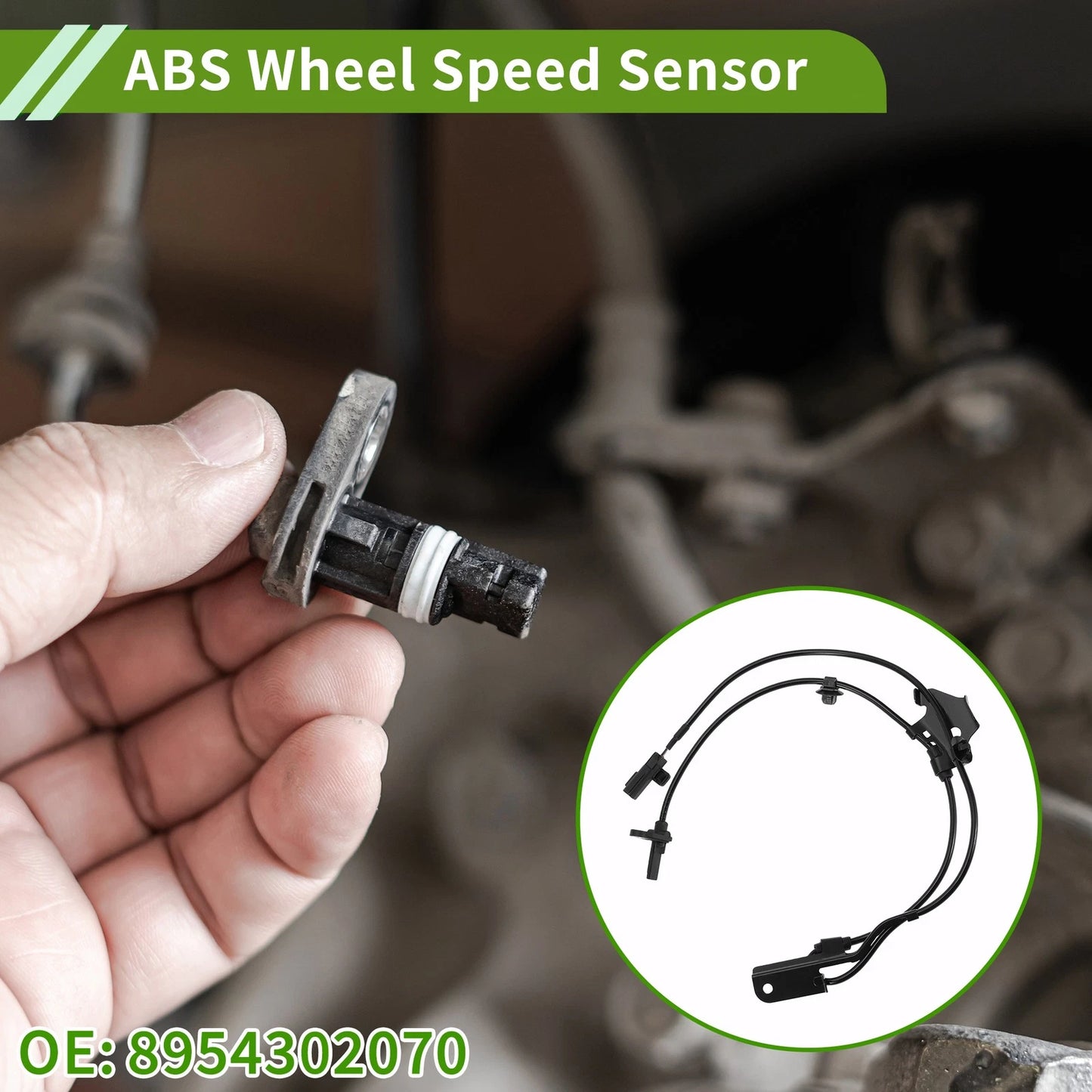 Front Left ABS Wheel Speed Sensor for Toyota Corolla