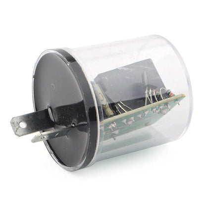 Universal 2 x PIN Turn Signal LED Flasher Blinker Relay for Waterproof 12V