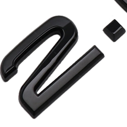 Rear Trunk Badge 2.0T Black Emblem for Honda Accord (2018-2022)