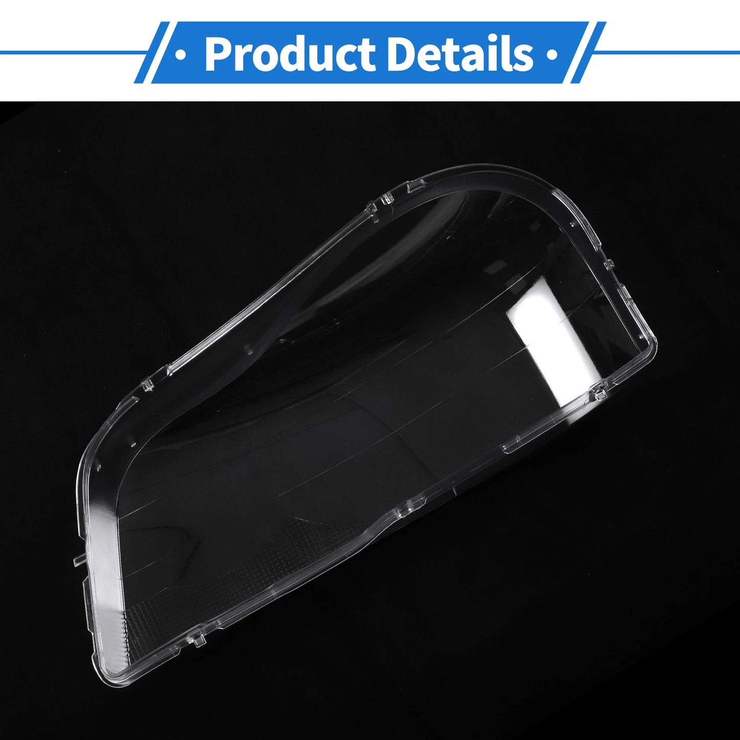 1 x Front Right Headlight Lens Cover for Volvo XC90 (2004-2013)