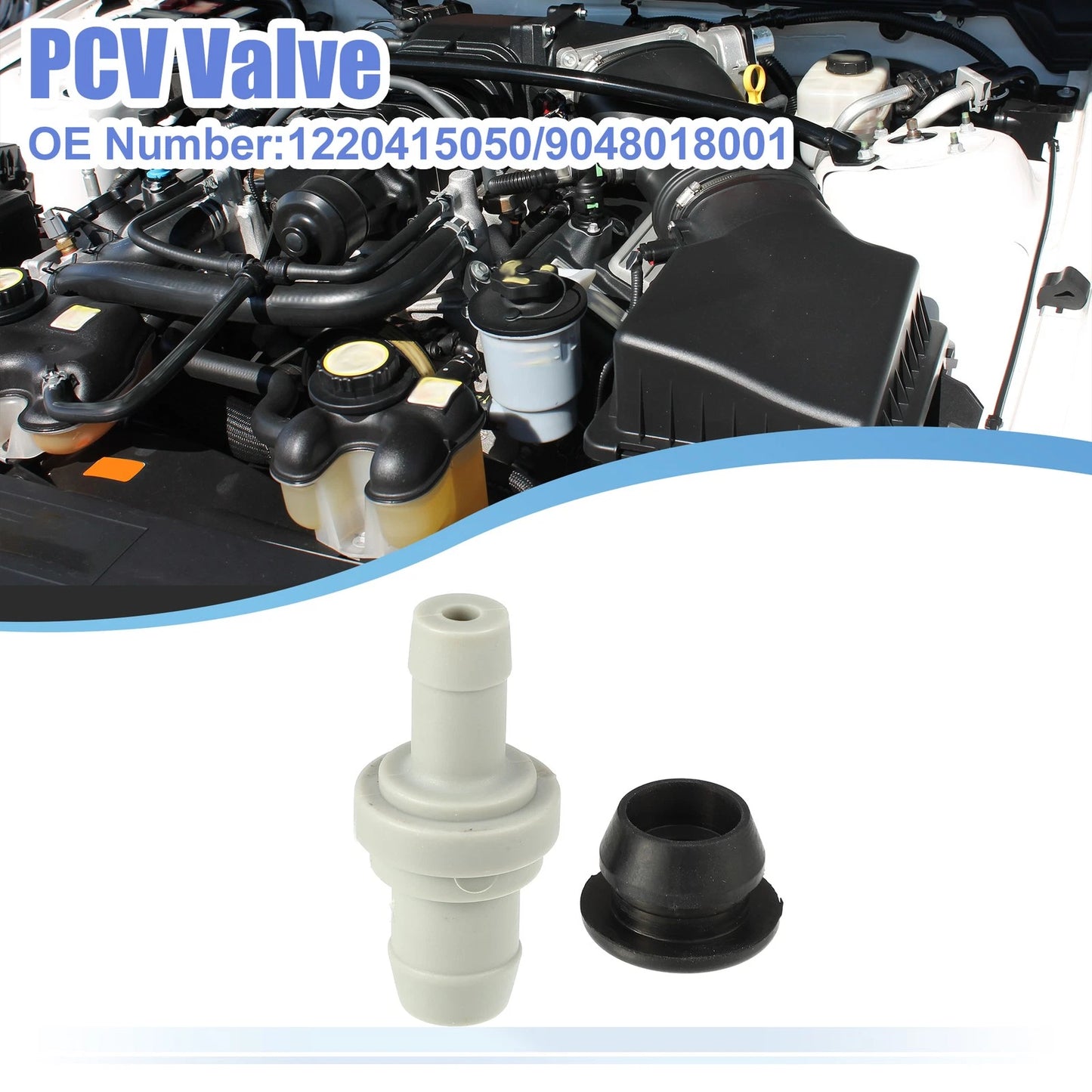 PCV Valve Grommet Kit for Toyota Corolla (1993–1997)