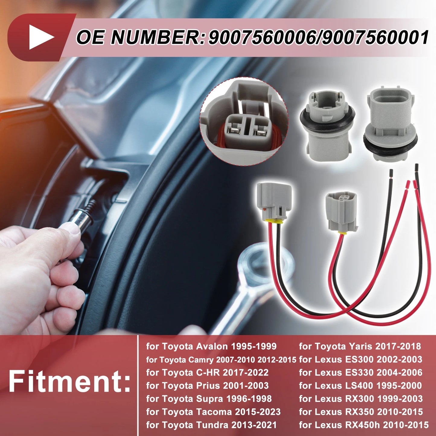 Turn Signal Socket Wiring for Toyota Avalon (1995–1999)