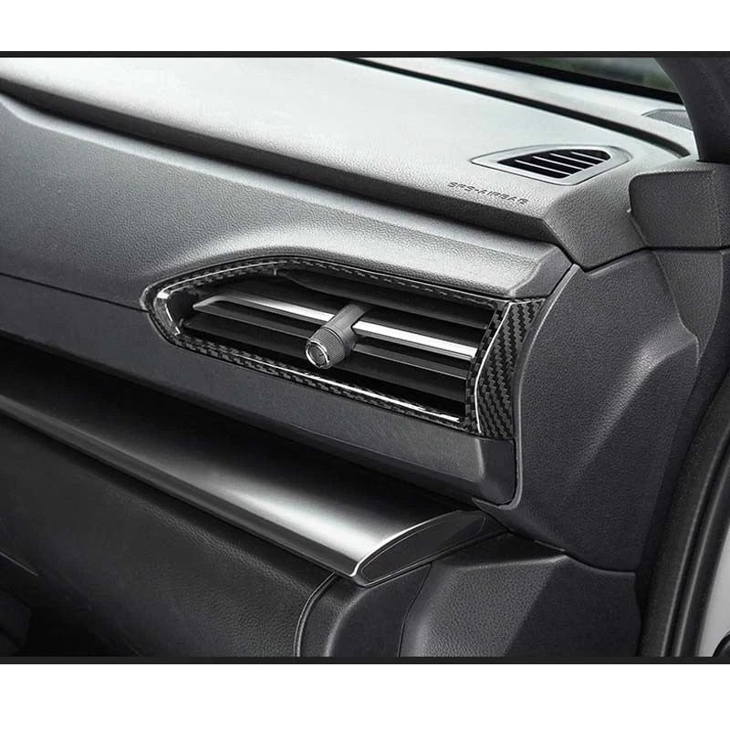 Carbon Fiber Dashboard Side Air Vent Outlet Cover Trim  for Subaru WRX 2022-2023