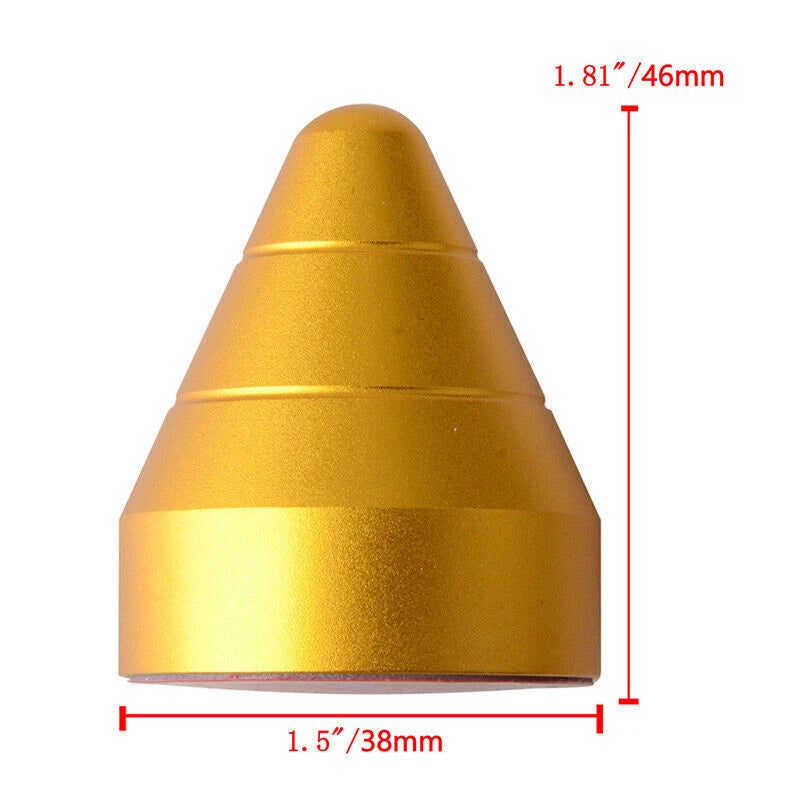 Universal Fit Bump Protector Spike Guards Gold for SUV Car Front Rear Bumpers