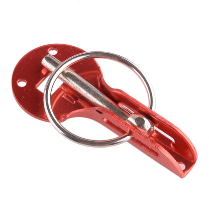 Universal Alloy Hood Pin Lock Latch for Racing Sport Car - Red