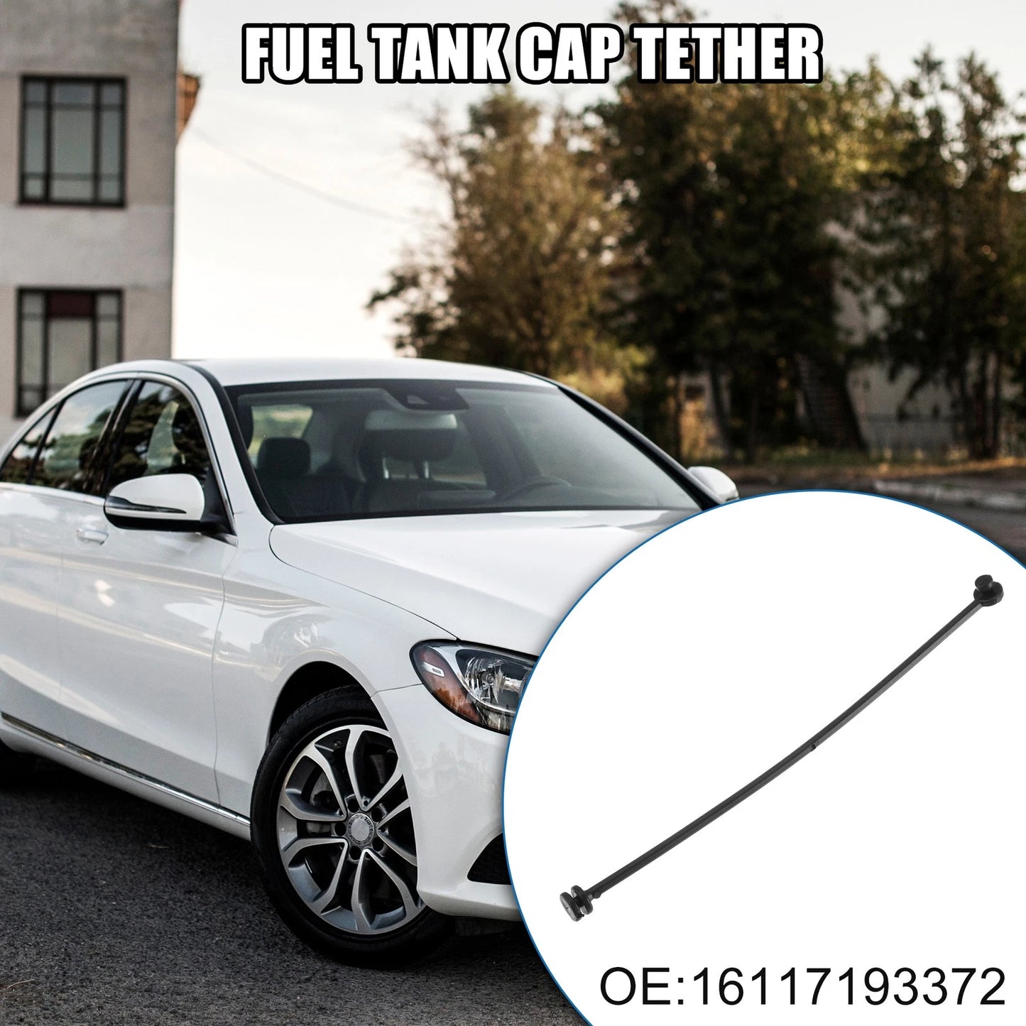 Fuel Tank Cap Tether Rope Replacement for BMW (Fits 2000-2023)