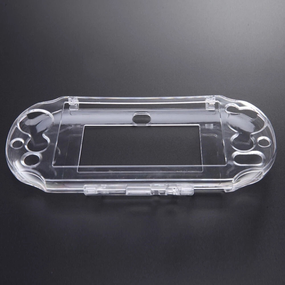 Clear Full Housing Case Shell Cover with Screen Film for PS Vita 2000