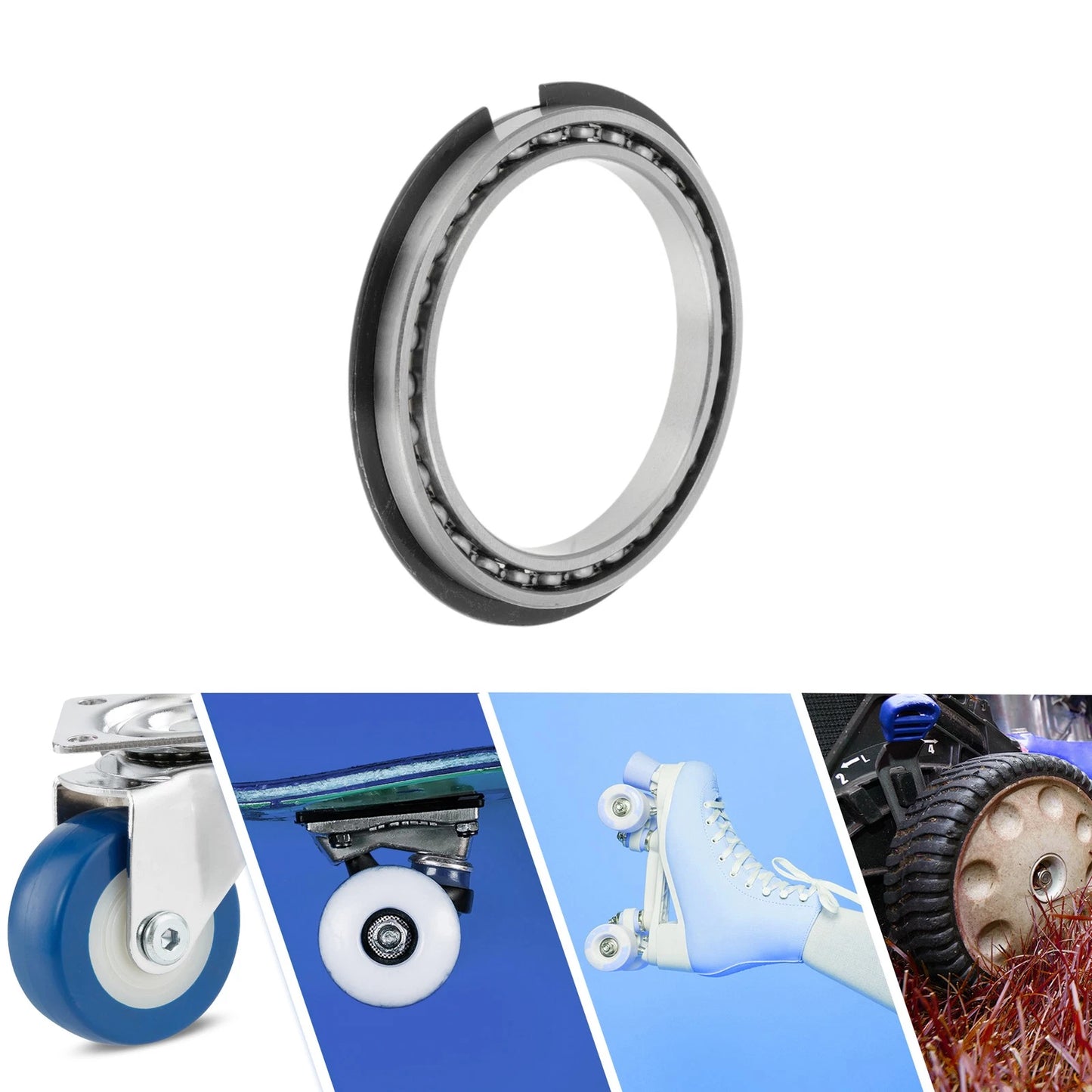Deep Groove Ball Bearings P5 75x95x10mm 1 Pc for Scooter Skateboard Wheel