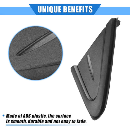 1 Pair Side Rear View Mirror Triangle Trim for Toyota Corolla (2020–2021)