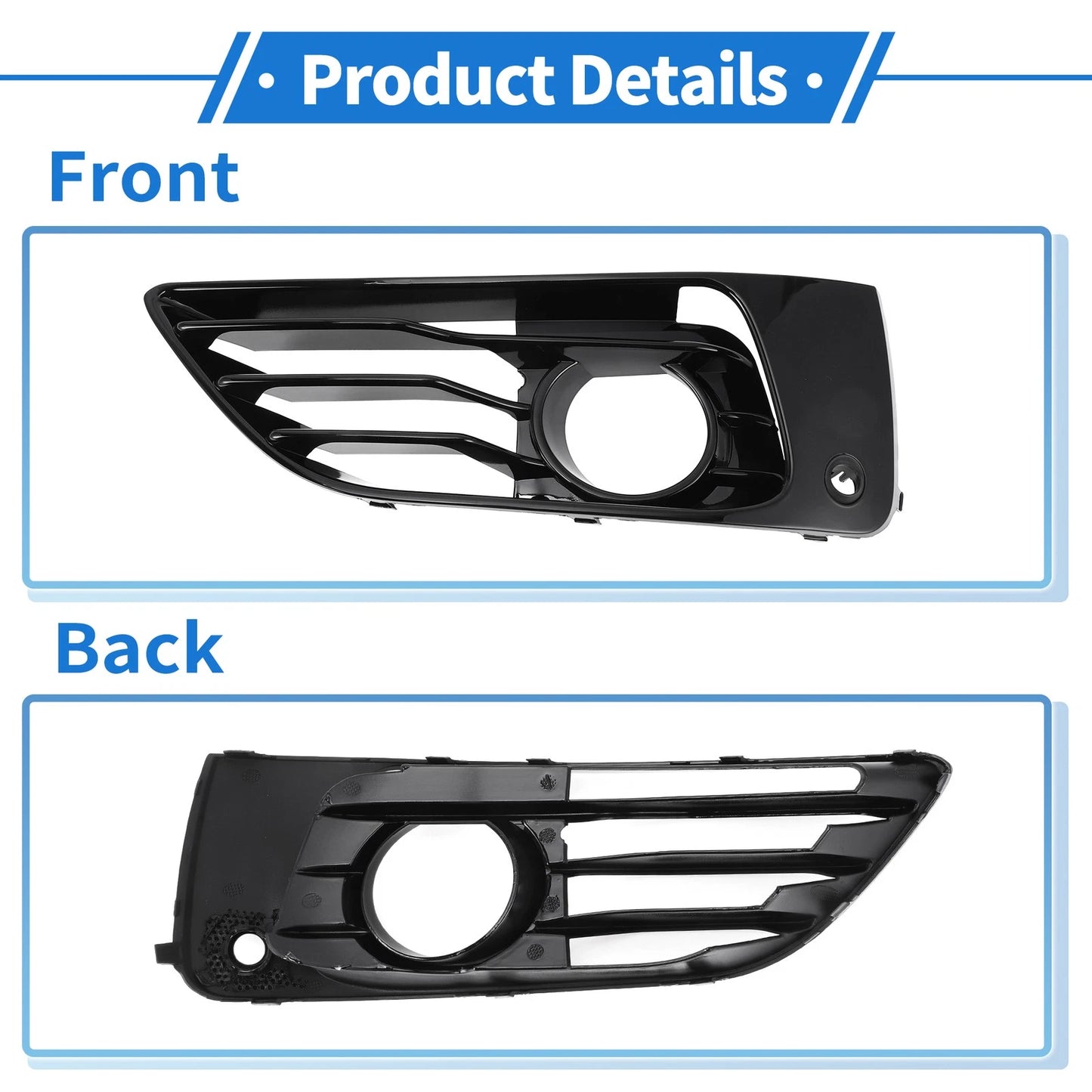 Front Left Fog Light Grill for BMW 2 Series (2017-2020) - 1 x Piece
