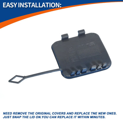 Rear Car Bumper Tow Hook Cover for BMW 530i 540i M5 Quantum Blue