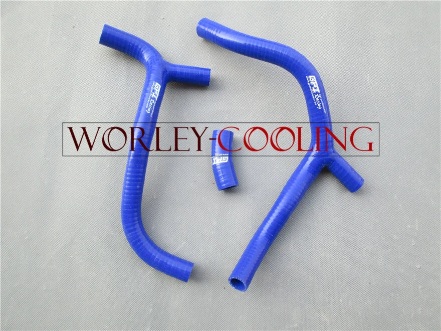 BLUE Silicone Radiator Hose Y Kit for Honda CRF450R (2012)