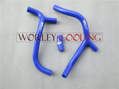 BLUE Silicone Radiator Hose Y Kit for Honda CRF450R (2012)