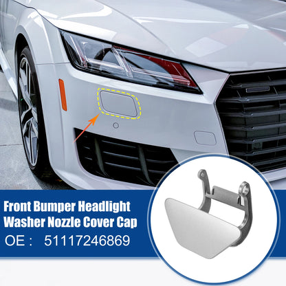 Front Left Headlight Washer Nozzle Cover for BMW 535i (2011-2013)