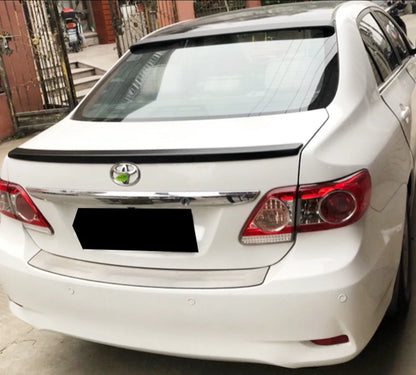 Black ABS Spoiler Wing Lip for Toyota Corolla (2009-2013)