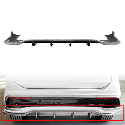 Carbon Look Rear Bumper Spoiler Lip for VW Tiguan MK3 (2024-2025)