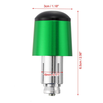 1 Pair 7/8" 18mm Hand Grips Handlebar End Caps Plug Bar End for Motorcycle