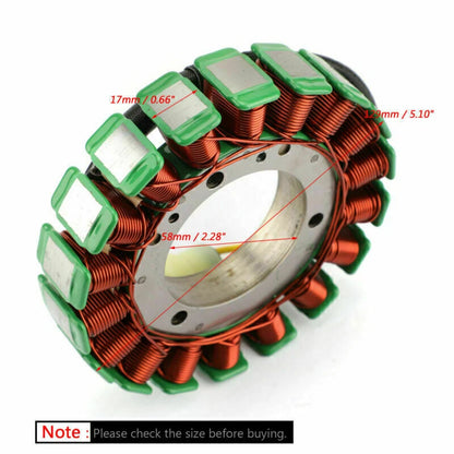 Outboard Stator Battery Charging Coil 18 Pole for Suzuki DF60 DF70 (1998-2009)