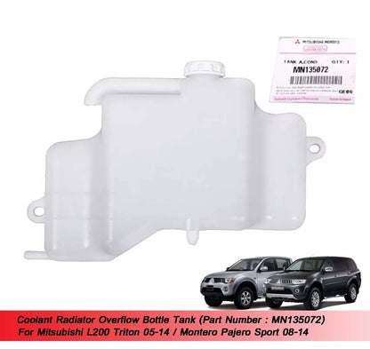 Coolant Overflow Tank for Mitsubishi L200 Triton/Pajero Sport (2001-2023)