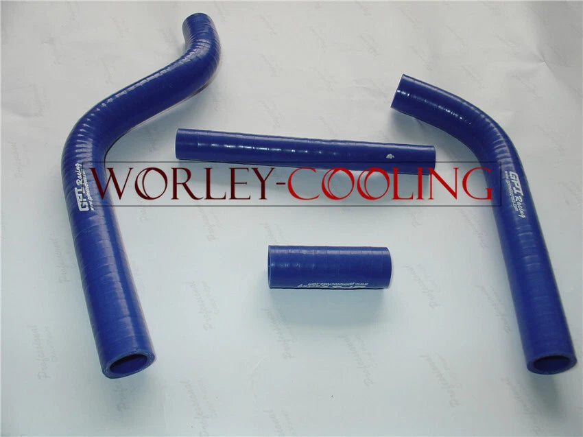 BLUE silicone radiator hose for YAMAHA YZ125 (1996-2001)