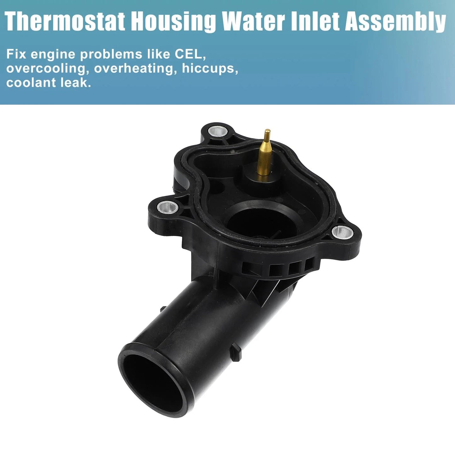 Engine Coolant Thermostat Housing Assembly for Jeep Wrangler (2018-2019)