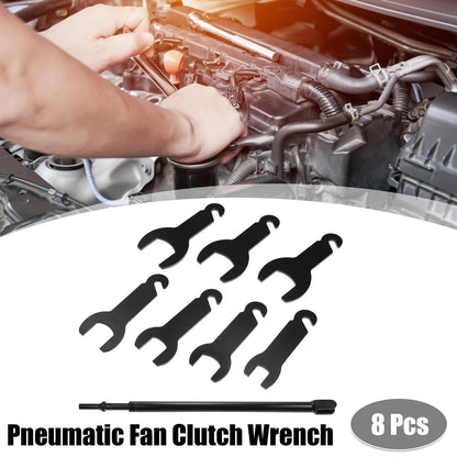 Pneumatic Fan Clutch Wrench Tool 8pcs for Ford Chrysler