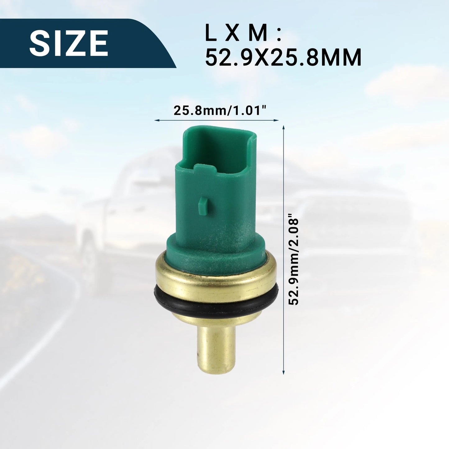 Coolant Temperature Sensor for Peugeot Partner (2008-2018) 1 x Water Temp Sensor