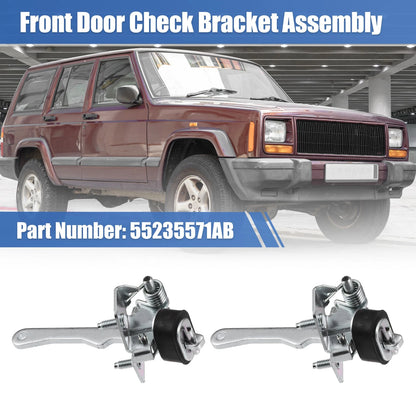 Front Door Check Stop Straps for Jeep Wagoneer Cherokee (1984-1990)