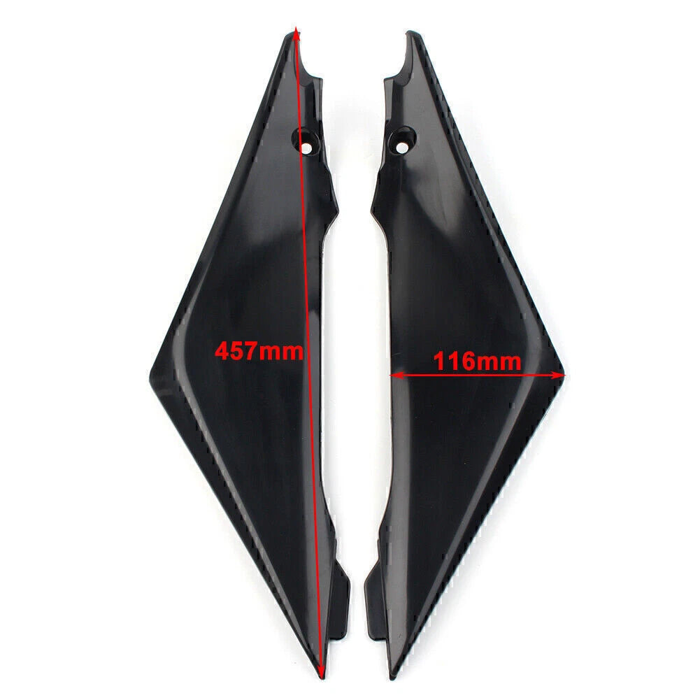 ABS Gas Tank Side Cover Panels for Suzuki GSXR 1000 (2005-2006) Black