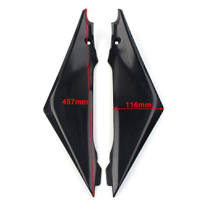 ABS Gas Tank Side Cover Panels for Suzuki GSXR 1000 (2005-2006) Black