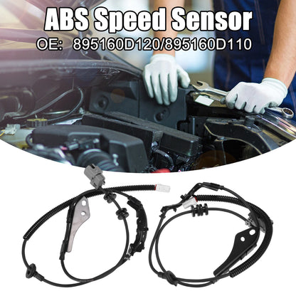 2 x ABS Wheel Speed Sensor for Toyota Yaris (2008–2012)