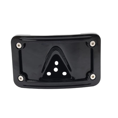 Curved Laydown License Plate Frame Mount for Harley Dyna Fat Bob (2006-2023)