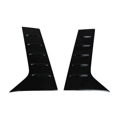 C-Pillar Molding Covers for Toyota Alphard (2016-2019) Grossy Black