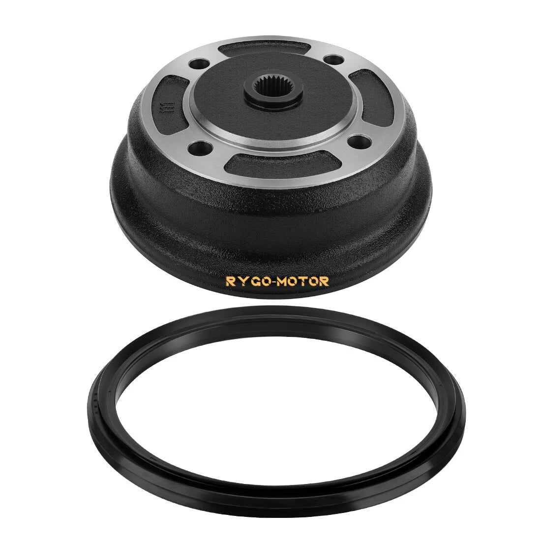 Front Brake Drum Wheel Hub & Seal for Kawasaki Mule 3010 (2001–2008)