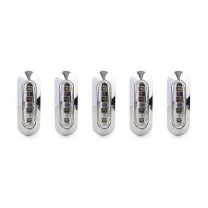 5 x 4 LED Side Clearance Marker Lights for Truck Trailer Pickup 12V 24V