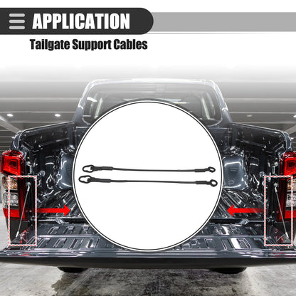 Tailgate Support Cables for Toyota Tundra (2004-2023)