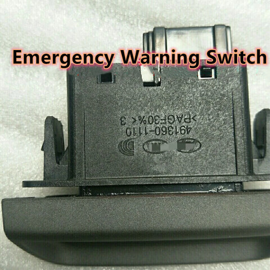 1X Hazard Emergency Flasher Warning Switch Button for Kia Sportage (2011–2015)