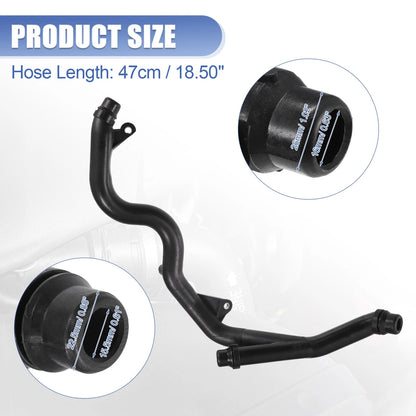 Heater Hose Radiator Expansion Tank Pipe for BMW 335d