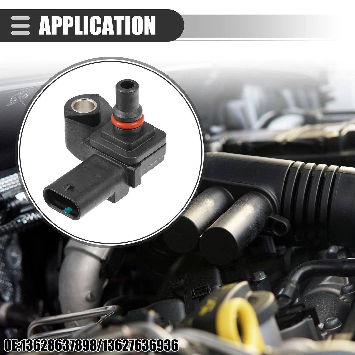MAP Manifold Air Pressure Sensor Replacement for BMW X2