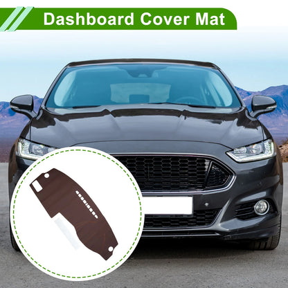 Dashboard Cover Mat for Ford Mondeo 2004-2012 - Brown Dash Cover