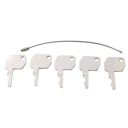 5 x Ignition Keys for JCB New Holland Backhoe (No Year Specified)