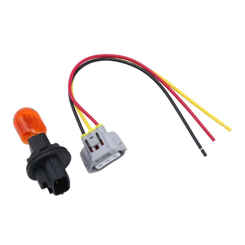 Turn Signal Light Socket & Bulb Connector for Toyota Corolla Tacoma Tundra Avalon